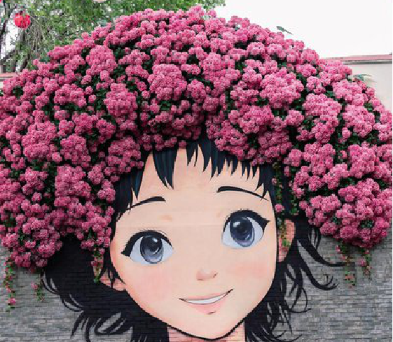 宁洱墙体彩绘-网红墙打卡