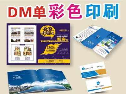 宁洱单页印刷，色彩搭配简单。